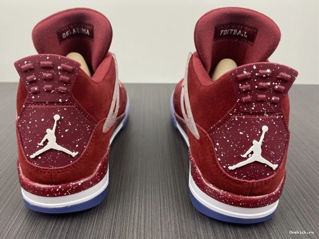 One Kick 4 PE Sooners Oklahoma Retro AJ4-904282 Jordan 0804